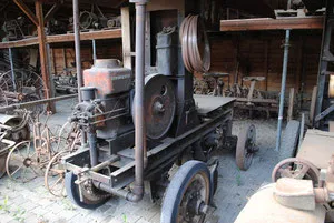 Die Holzmaschine aus dem Hessenpark