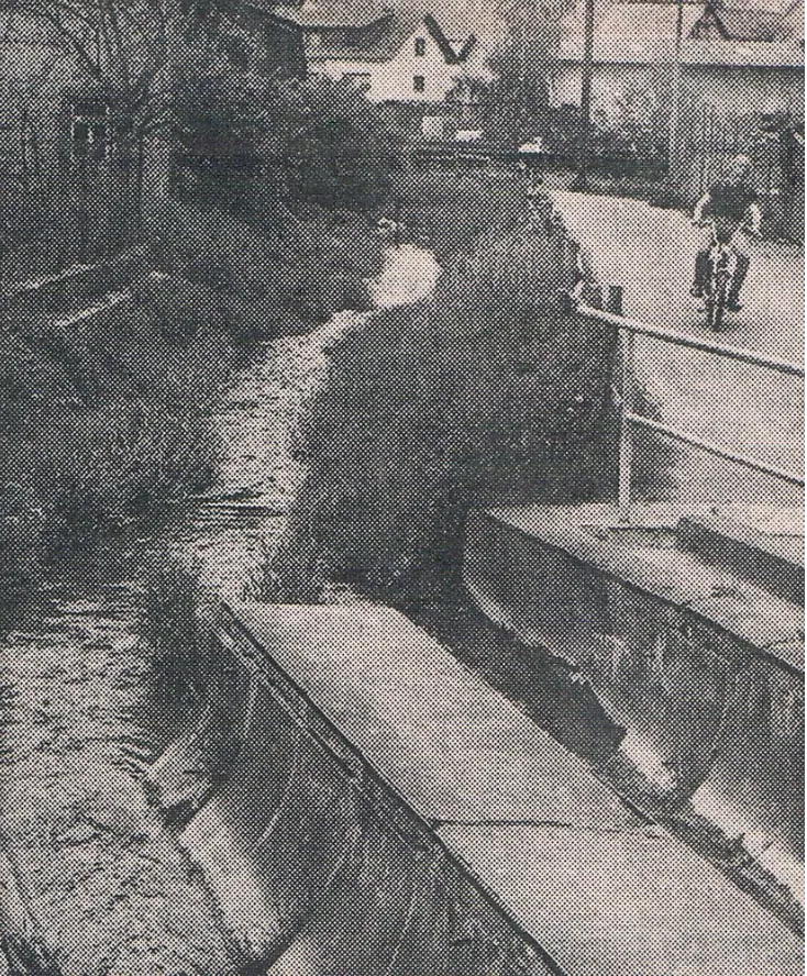 Rüben waschen an der Zeugwäsche