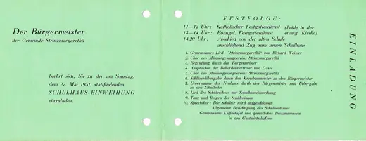 Bildtafel aus der Chronik: 1951