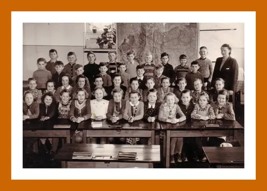 Bildtafel aus der Chronik: 1956