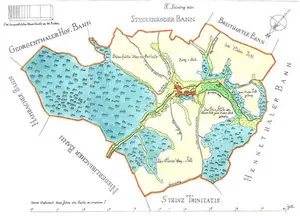 Bildtafel aus der Chronik: Gemarkungs- und Wegenamen