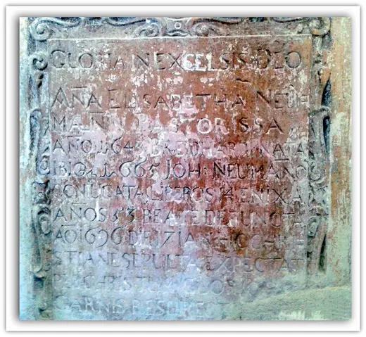 Bildtafel aus der Chronik: Aus dem 17. Jahrhundert