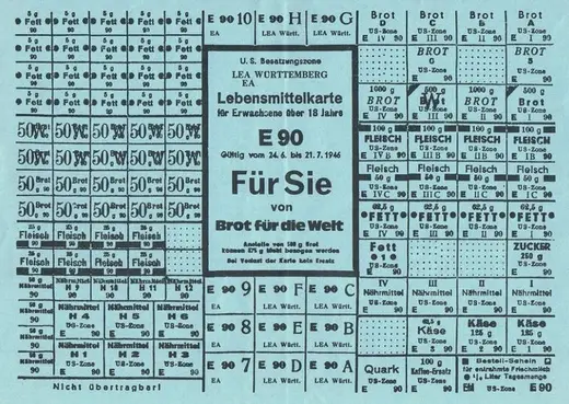 Bildtafel aus der Chronik: Neuanfang